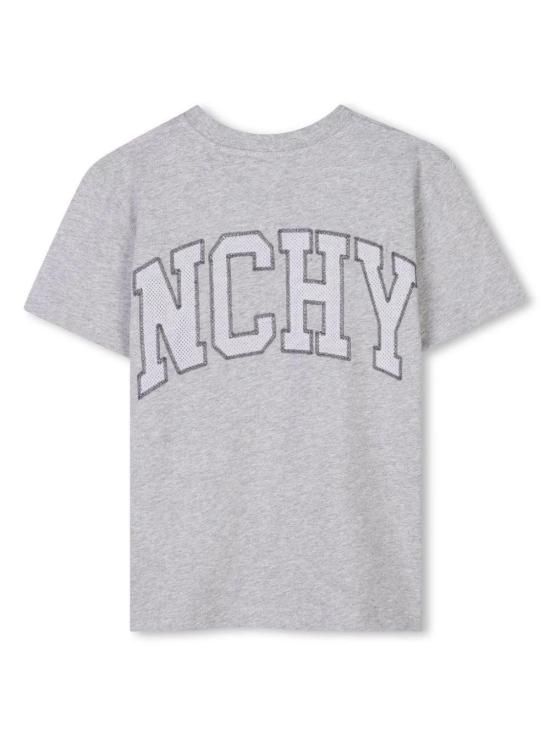 25SS [키즈] 지방시 티셔츠 H30738 A01 Grey - GIVENCHY