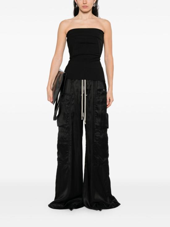 25FW 릭 오웬스 블라우스 RP02E4127WST 09 Black - RICK OWENS