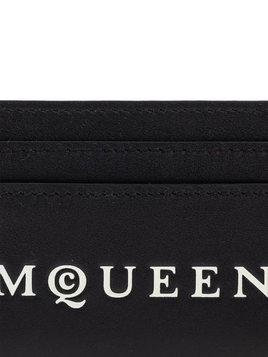 25FW 알렉산더 맥퀸 카드지갑 8361381AAU6 1080 Black - ALEXANDER MCQUEEN