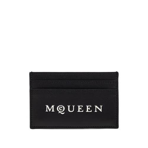 25FW 알렉산더 맥퀸 카드지갑 8361381AAU6 1080 Black