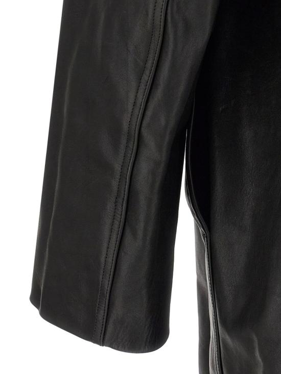 25FW 릭 오웬스 코트 RR02E1900WSF 09 Black - RICK OWENS