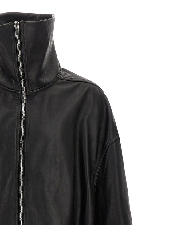 25FW 릭 오웬스 코트 RR02E1900WSF 09 Black - RICK OWENS