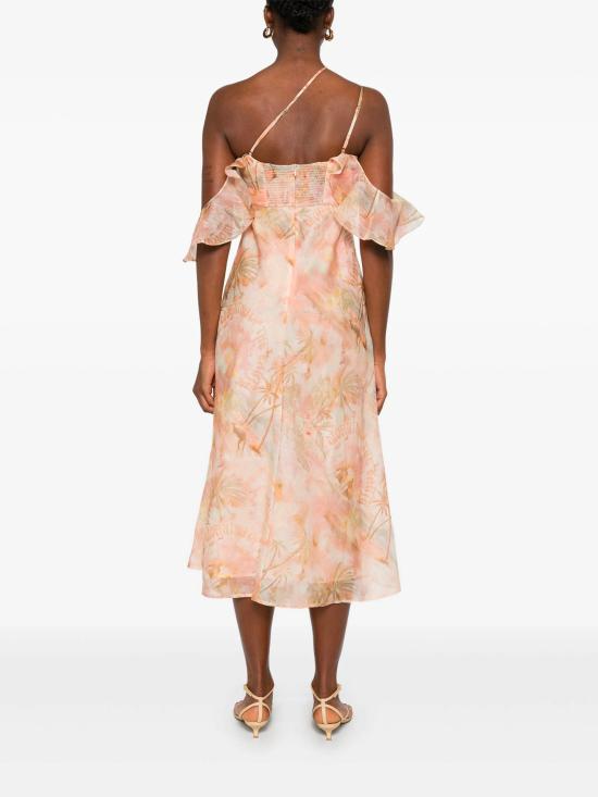 25SS 짐머만 미디 원피스 3967DS251 GUAPAR Pink - ZIMMERMANN