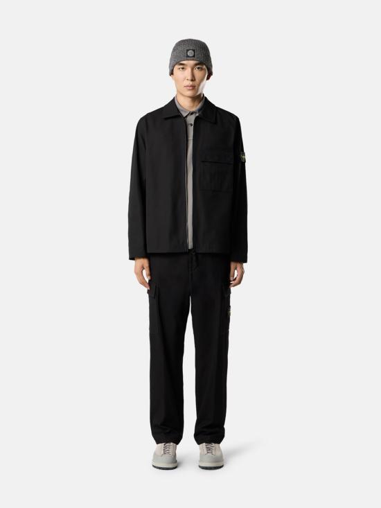 25FW 스톤 아일랜드 스트레이트 팬츠 K2S153100012S0164 V0029 Black - STONE ISLAND