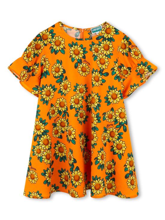 25SS [키즈] 겐조 원피스 K61034 423 Orange