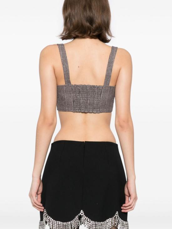 25SS 셀프 포트레이트 블라우스 RS25100TBR BROWN Brown - SELF PORTRAIT