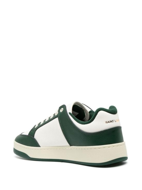 24FW 생로랑 SL 61 로우 스니커즈 713600AAAWR 6379 Green - SAINT LAURENT