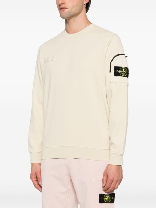 25FW 스톤 아일랜드 긴팔 티셔츠 K1S156100003S0123 V009B White - STONE ISLAND