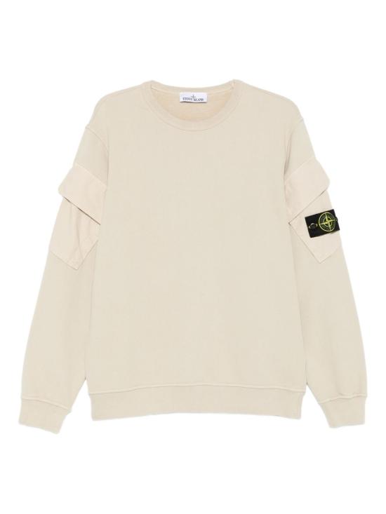 25FW 스톤 아일랜드 긴팔 티셔츠 K2S156100008S0A20 V009A Beige - STONE ISLAND