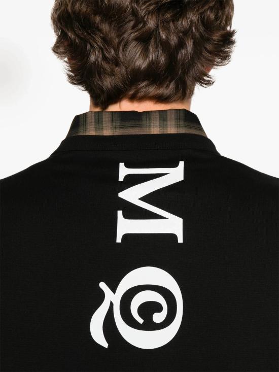 25FW 알렉산더 맥퀸 반팔 티셔츠 828434QTADE 0520 Black - ALEXANDER MCQUEEN