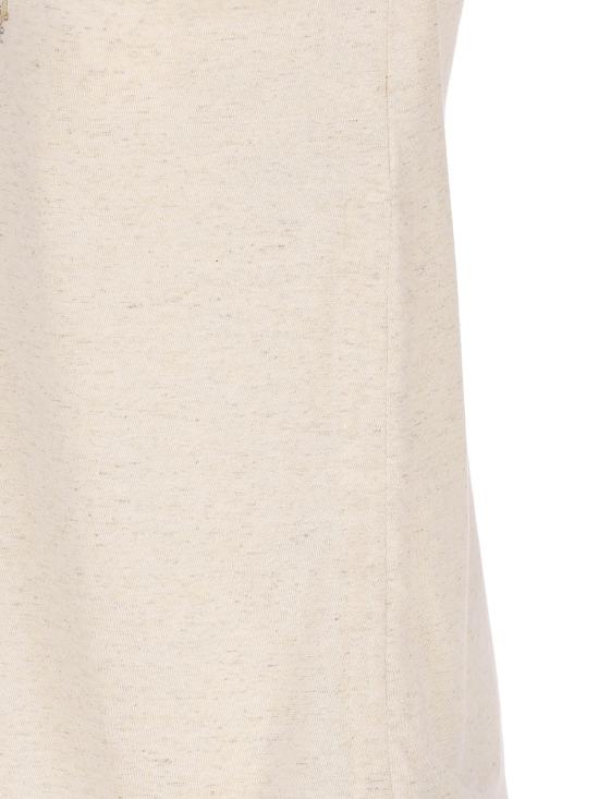 25SS 펜디 민소매 티셔츠 FS9735ASMH F1SAZ Beige - FENDI