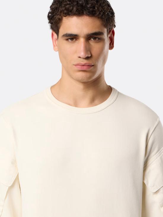 25FW 스톤 아일랜드 긴팔 티셔츠 K2S156100008S0A20 V0093 White - STONE ISLAND