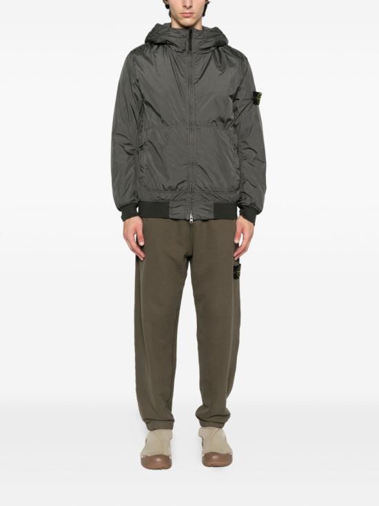 25FW 스톤 아일랜드 크링클랩스 안티 드롭 윈드 레지스턴스 패디드 자켓  K2S154100013S0A23 V0062 Grey - STONE ISLAND