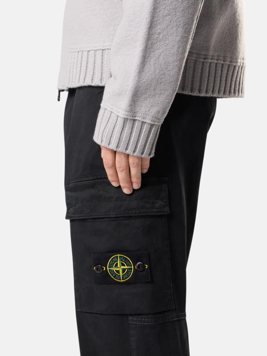 25FW 스톤 아일랜드 트레이닝/조거 팬츠 K2S153100033S00L1 V0129 Black - STONE ISLAND