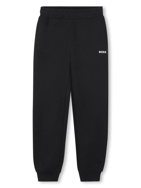 25SS [키즈] 휴고보스 스트레이트 팬츠 J51952 09B Black