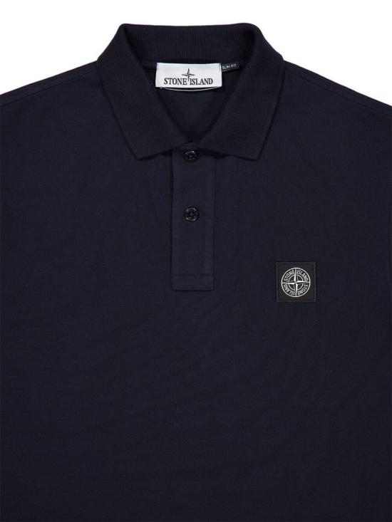 25FW 스톤 아일랜드 폴로 티셔츠 K2S152200005S0017 V0020 Blue - STONE ISLAND