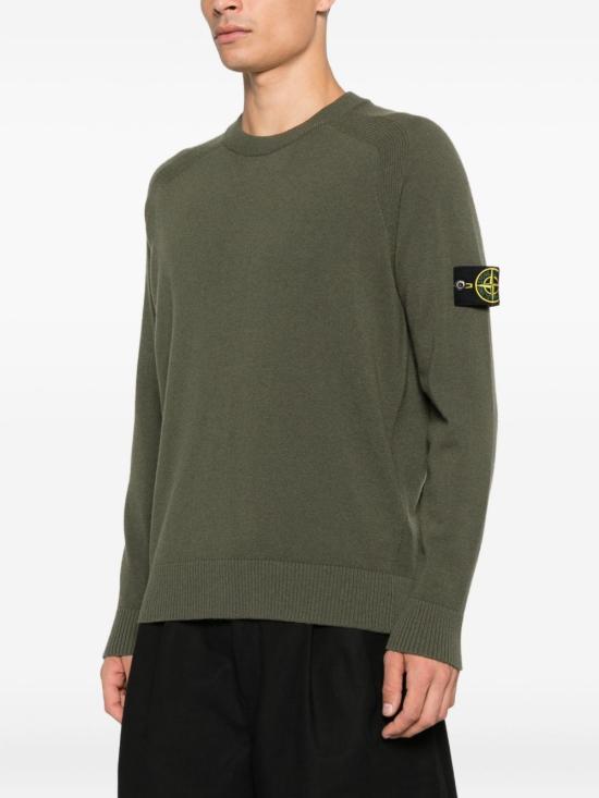 25FW 스톤 아일랜드 스웨터 K2S155100045S00B4 V0054 Green - STONE ISLAND