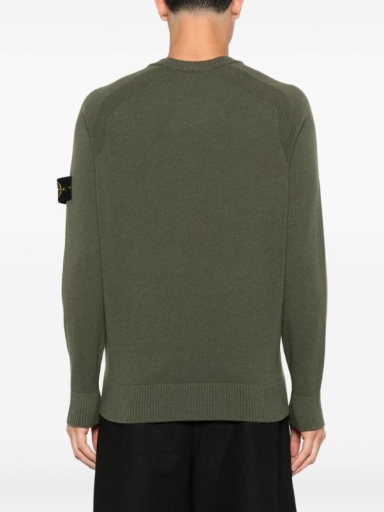 25FW 스톤 아일랜드 스웨터 K2S155100045S00B4 V0054 Green - STONE ISLAND