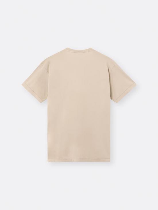 25FW 스톤 아일랜드 반팔 티셔츠 K2S152100027S0013 V009A Beige - STONE ISLAND