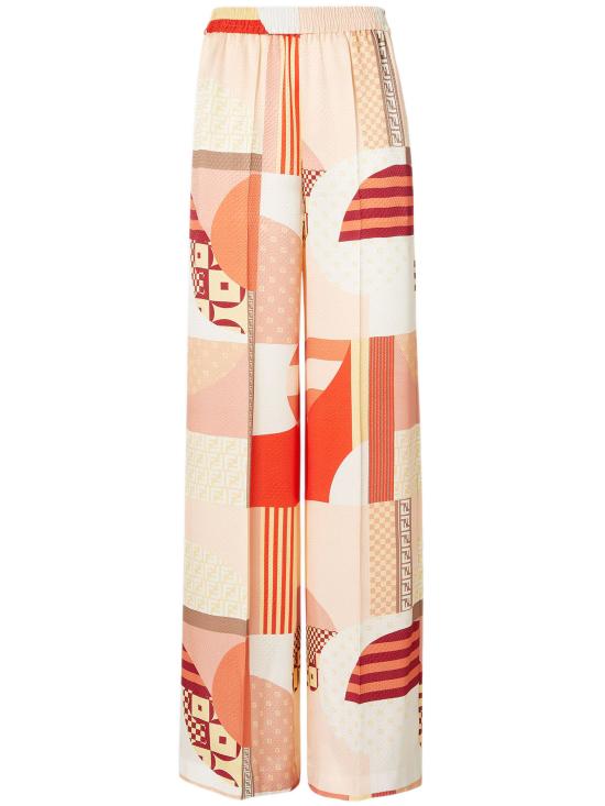 25SS 펜디 스트레이트 팬츠 FR6494AUQM F1SAW MultiColour