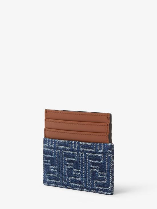 25SS 펜디 카드지갑 7M0164AUGO F1SCG Blue - FENDI