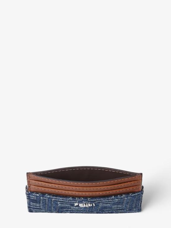 25SS 펜디 카드지갑 7M0164AUGO F1SCG Blue - FENDI