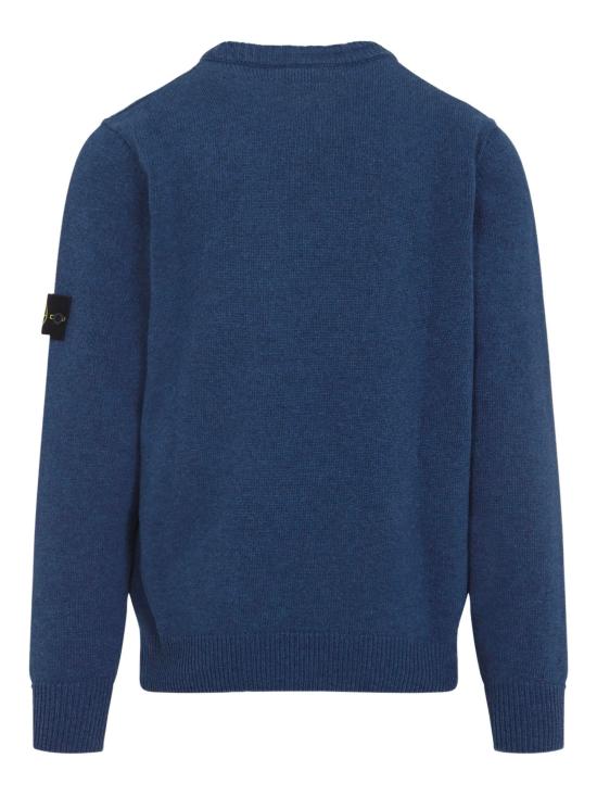 25FW 스톤 아일랜드 스웨터 K2S155100072S00A3 V002B Blue - STONE ISLAND