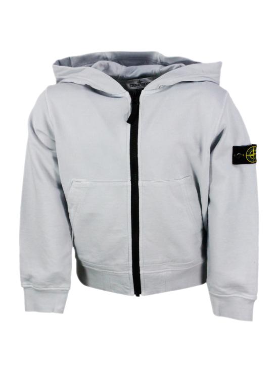 25FW [키즈] 스톤 아일랜드 트레이닝 상의 K1S166100010S0040 V0041 Light Blue