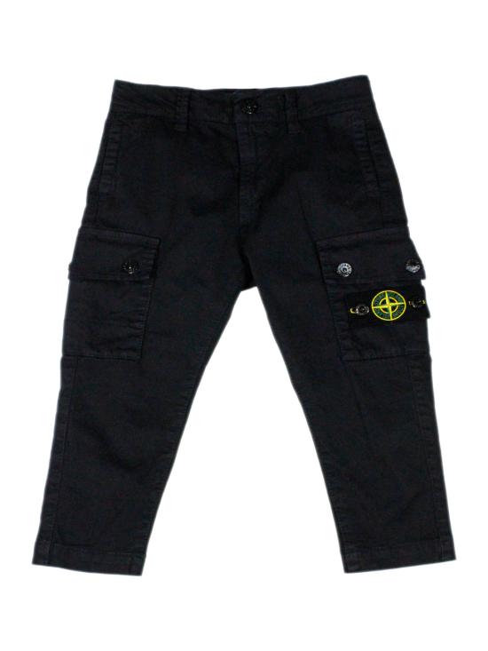 25FW [키즈] 스톤 아일랜드 트레이닝/조거 팬츠 811630115 120 Blue