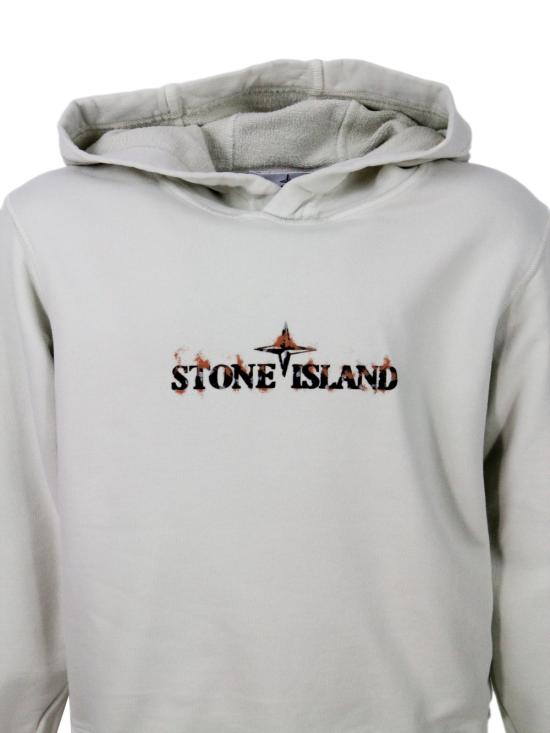 25FW [키즈] 스톤 아일랜드 트레이닝 상의 811662221 97 Plaster - STONE ISLAND