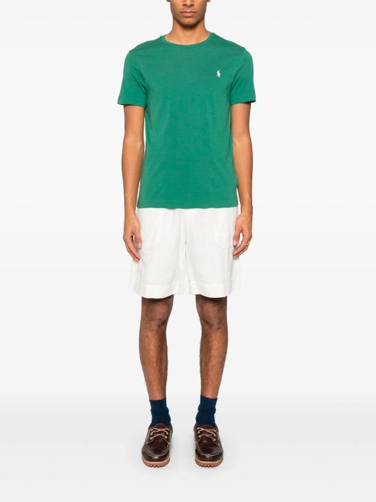 25SS 폴로 랄프로렌 포니로고 자수 반팔 티셔츠 710671438 422 Green - POLO RALPH LAUREN