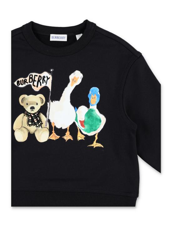 25FW [키즈] 버버리 탑 8108574 A1189 Nero - BURBERRY