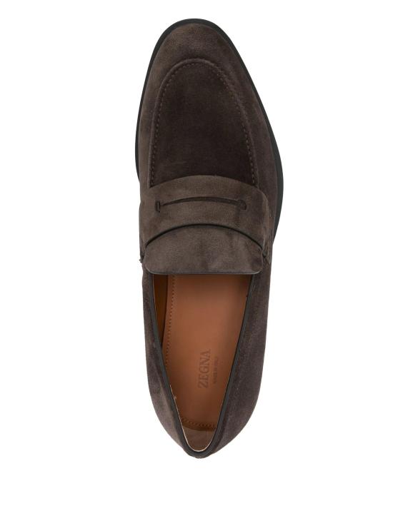 25SS 에르메네질도제냐 로퍼 LHSOYA8055Z TDM Brown - ERMENEGILDO ZEGNA