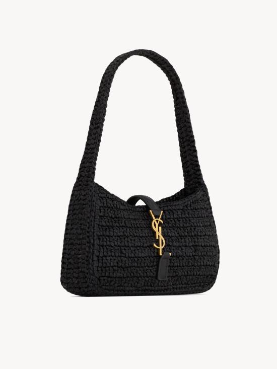 25SS 생로랑 르 37 샤이니 레더백 742680GAAFB 1000 Black - SAINT LAURENT