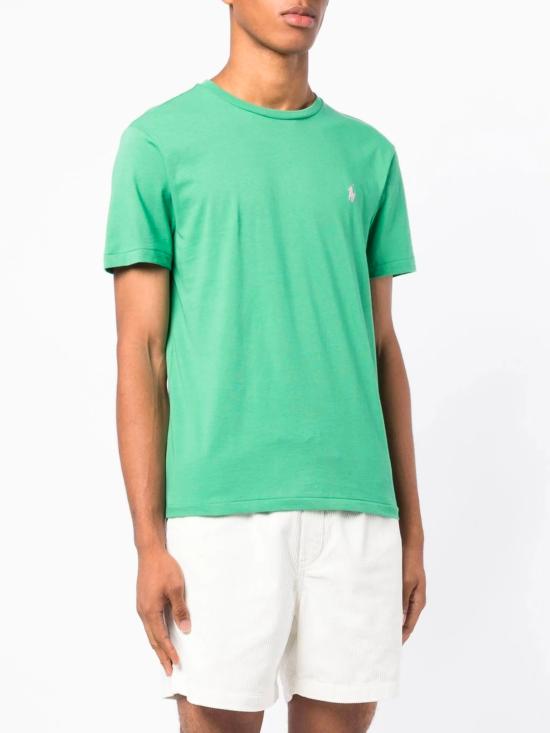 25SS 폴로 랄프로렌 포니로고 자수 반팔 티셔츠 710671438 409 Green - POLO RALPH LAUREN