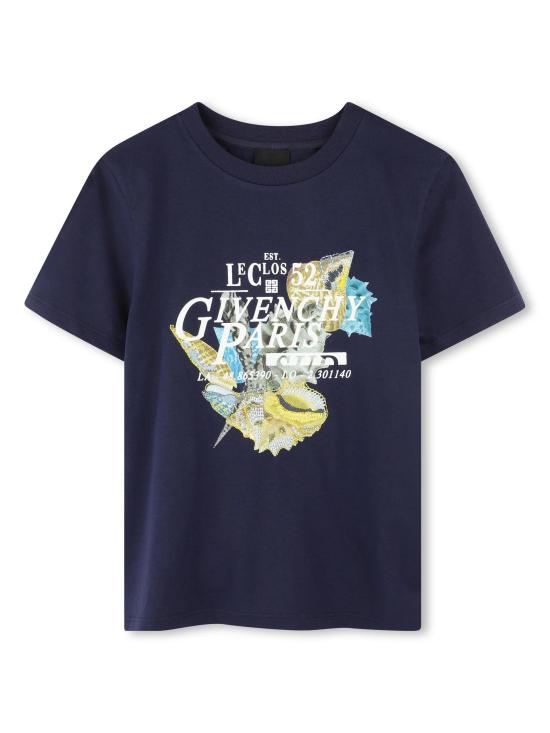 25SS [키즈] 지방시 티셔츠 H30726 85T Blue