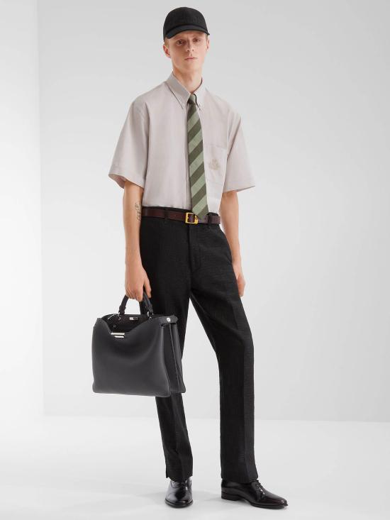 25SS 펜디 스트레이트 팬츠 FB1029AU6Y F0QA1 Black - FENDI