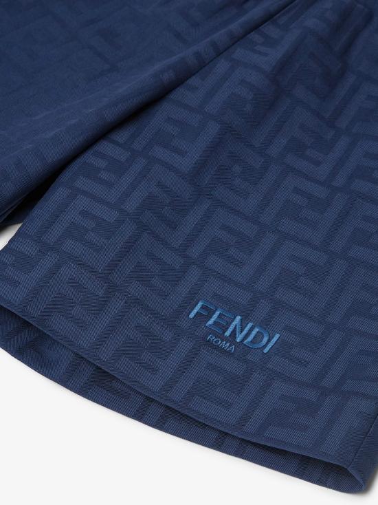 25SS [키즈] 펜디 쇼츠/버뮤다 JMF520AS64 F1I11 Blue - FENDI