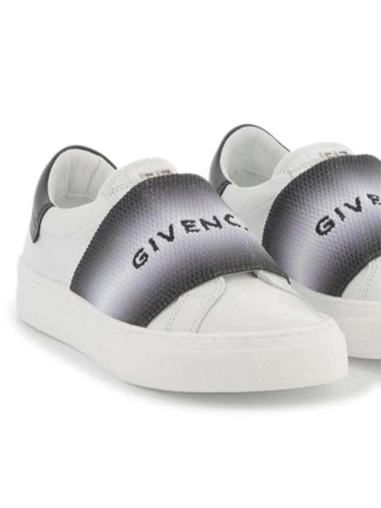 25SS [키즈] 지방시 스니커즈 H30673 09B White - GIVENCHY
