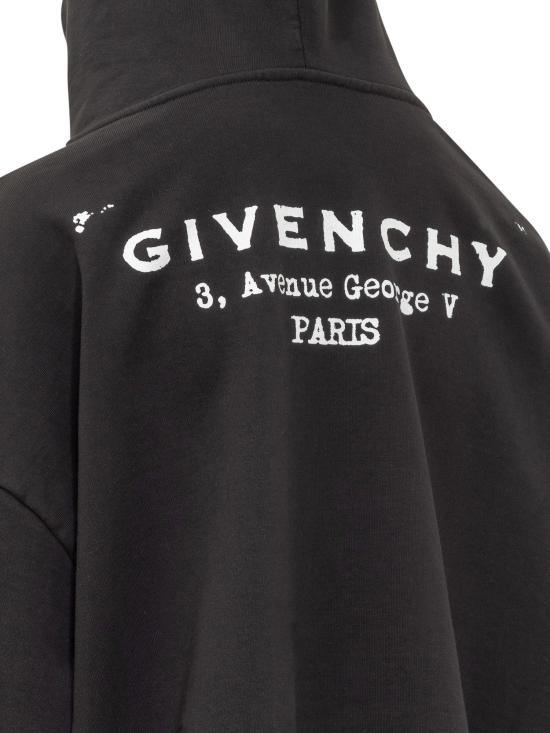 25FW 지방시 긴팔 티셔츠 BWJ04TP75N 001 BLACK - GIVENCHY