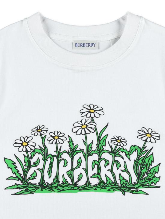 25SS [키즈] 버버리 티셔츠 8102977 A1464 White - BURBERRY