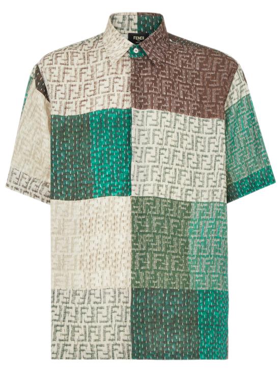 25SS 펜디 반팔 셔츠 FS0795AU73 F1RFY MultiColour