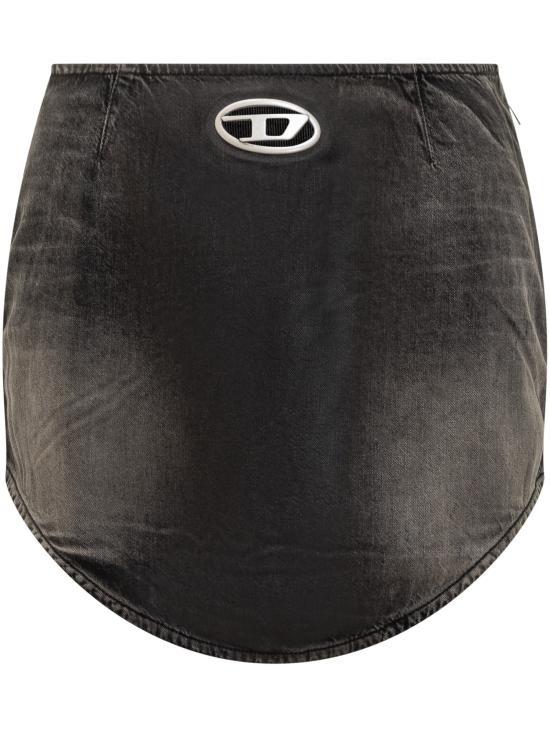 25FW 디젤 데님 스커트 A194020CEBC 02 NERO