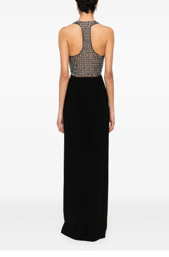 25SS 막스마라 미디 원피스 2511221104600 004 Black - MAX MARA