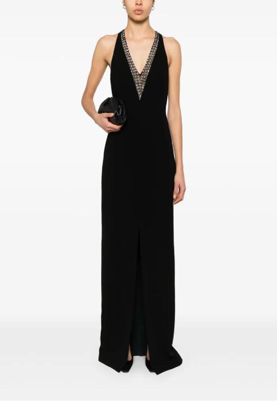 25SS 막스마라 미디 원피스 2511221104600 004 Black - MAX MARA