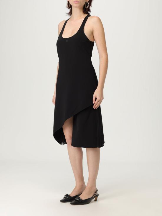 25FW 쿠레쥬 롱 원피스 225CRO633PL0159 9999 Black - COURREGES