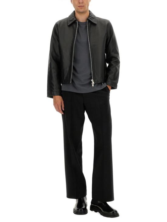 26SS 선플라워 가죽 자켓 6027 BLACK Black - SUNFLOWER