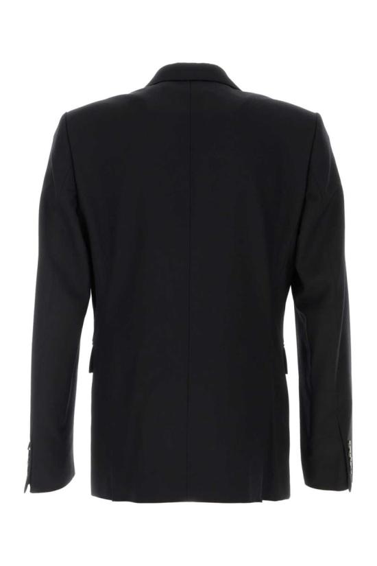 25FW 드리스 반 노튼 수트 자켓 2520204032246 900 Black - DRIES VAN NOTEN
