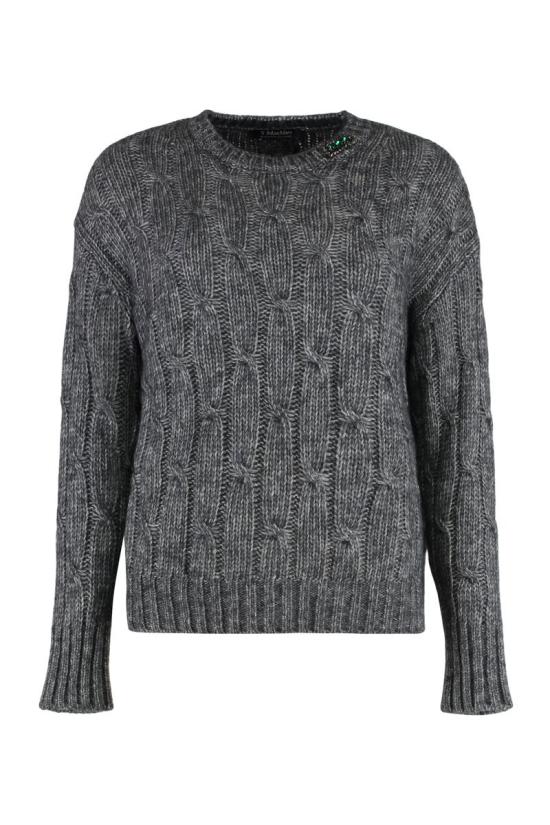 25FW 에스막스마라 스웨터 CABARET2529366033600 001 GREY