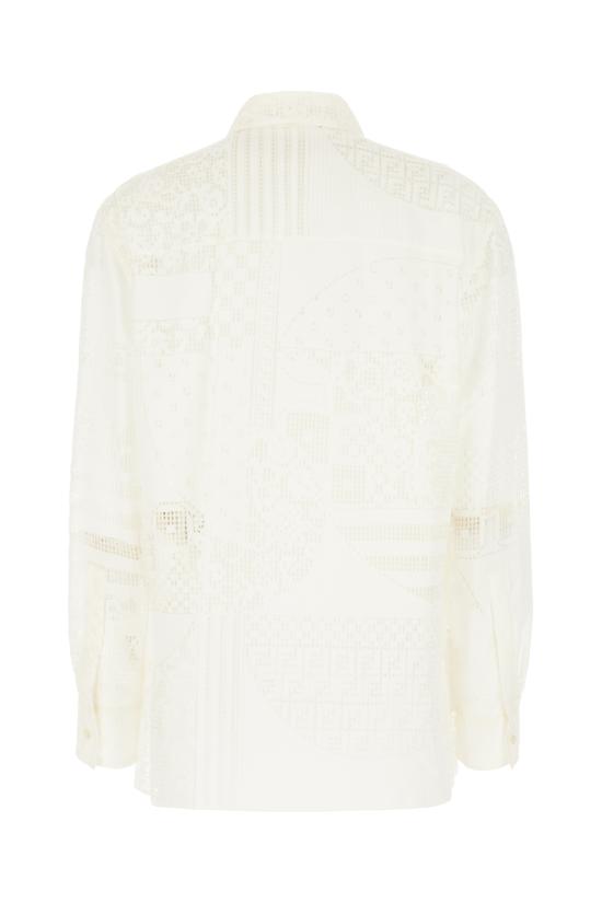 25SS 펜디 셔츠 FS8274AUJX FOZNM Bianco - FENDI